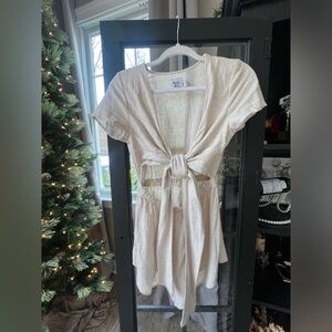 Princess Polly Tie-Front Romper US 4